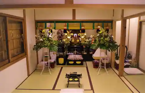 青荘山松佑寺の本殿・本堂