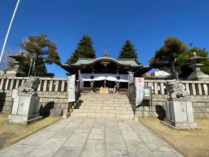 尾久八幡神社の本殿・本堂