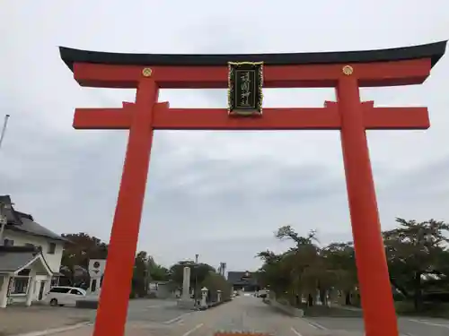 山形縣護國神社の鳥居