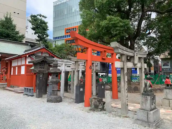 今益稲荷神社の鳥居