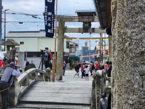 赤穂八幡宮の鳥居