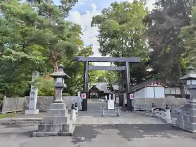 旭川神社の鳥居