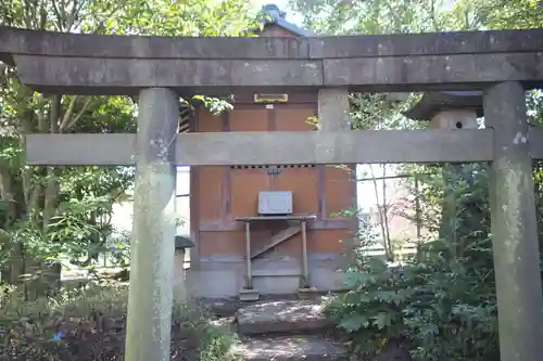 狭山八幡神社の鳥居