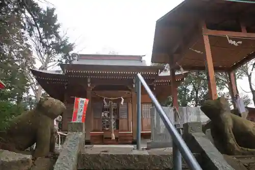 阿久津「田村神社」（郡山市阿久津町）旧社名：伊豆箱根三嶋三社の本殿・本堂