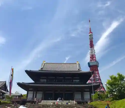 増上寺の本殿・本堂