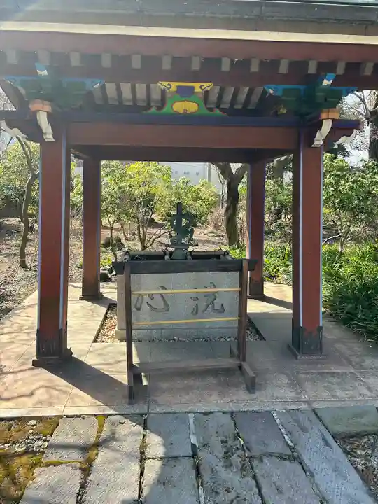 善導寺の手水舎