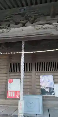 柄沢神社の本殿・本堂