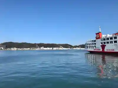 久里浜住吉神社の景色