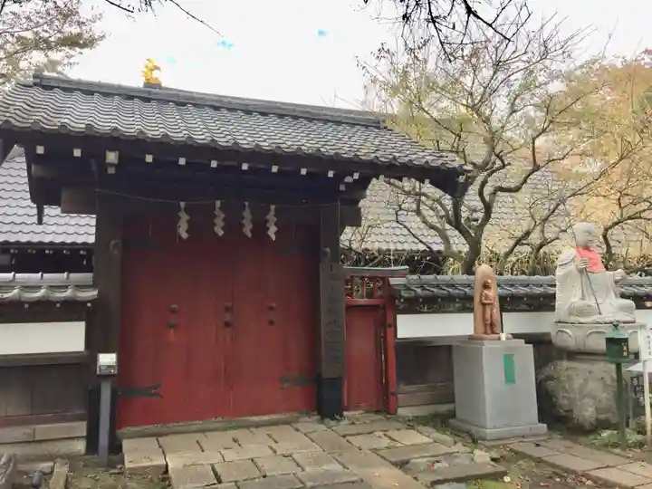 観音寺(世田谷山観音寺)の山門・神門