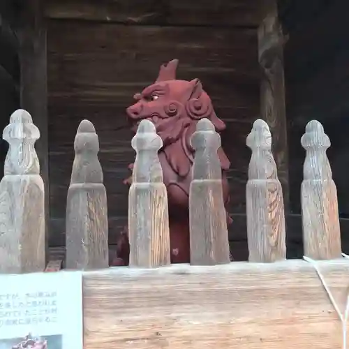 中山寺の狛犬