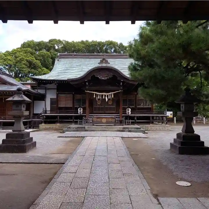 葛飾八幡宮の本殿・本堂
