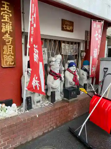 豊川稲荷札幌別院(玉宝禅寺)の像