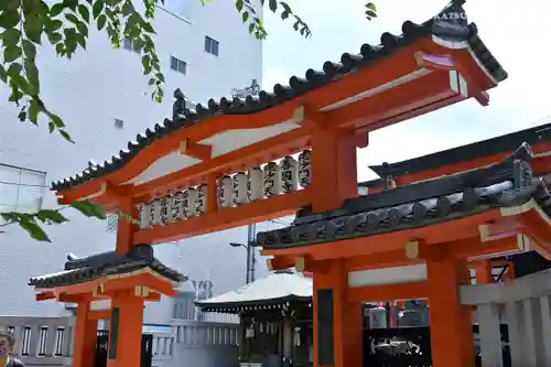 善國寺の山門・神門