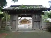 撰要寺の山門・神門