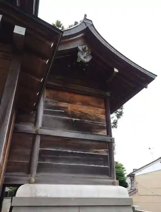 奥田神社の本殿・本堂