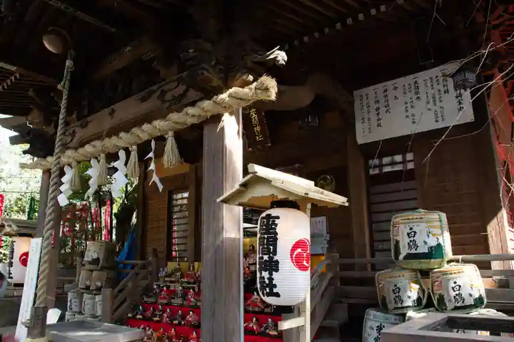 座間神社の本殿・本堂