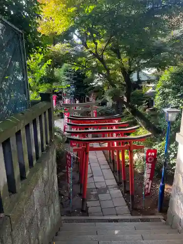 花園稲荷神社の鳥居