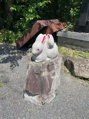 三尾神社の狛犬