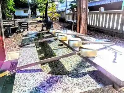 八幡社（大高八幡社）の手水舎