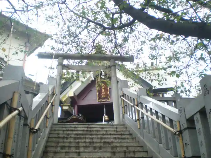 元三島神社の鳥居