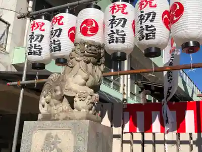 深川神明宮の狛犬