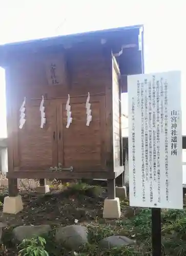 山宮神社の末社