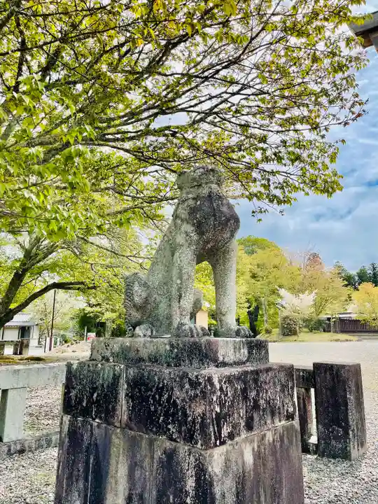吉野神宮の狛犬
