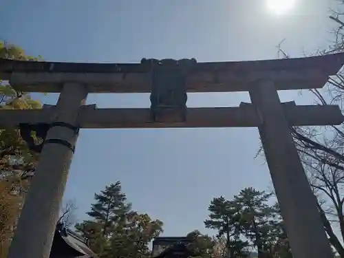 豊国神社の鳥居