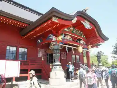 武蔵御嶽神社の本殿・本堂