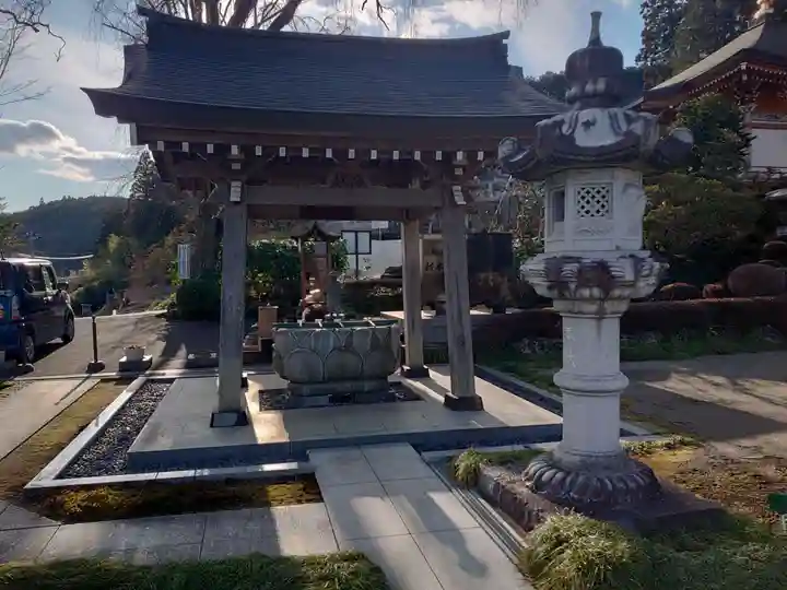 安楽寺の手水舎