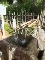 夫婦木神社の手水舎