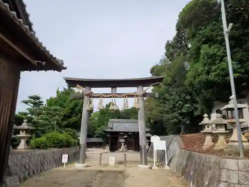 清水神社の鳥居