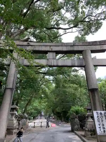 藤森神社の鳥居