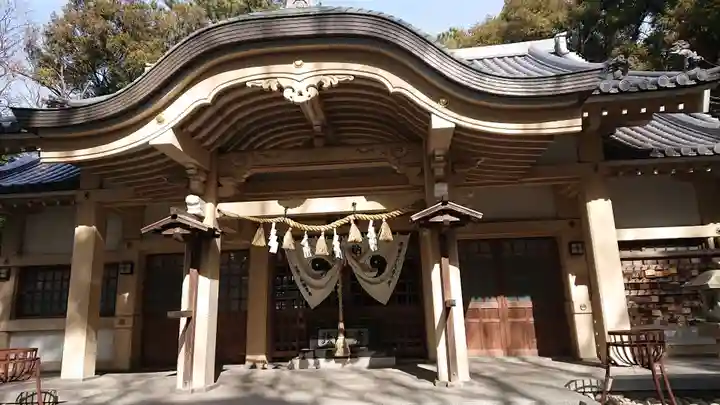 漆部神社の本殿・本堂
