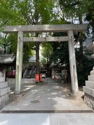 朝日神社の鳥居