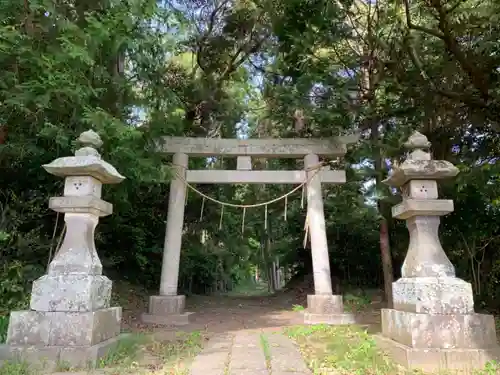 前玉神社の鳥居