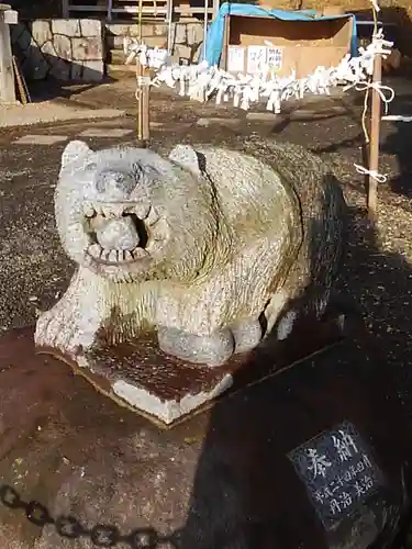 黒沼神社の狛犬