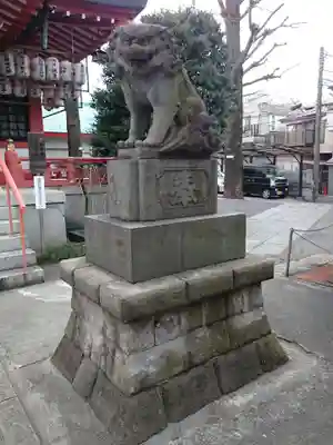菅原神社の狛犬