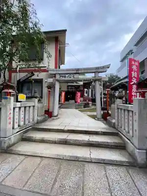 吉原神社の鳥居