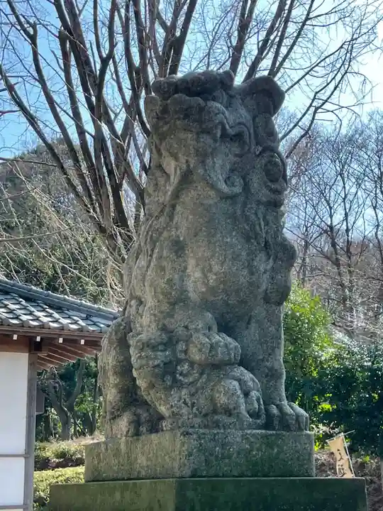 糀谷八幡宮の狛犬