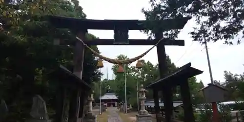 上之村神社の鳥居