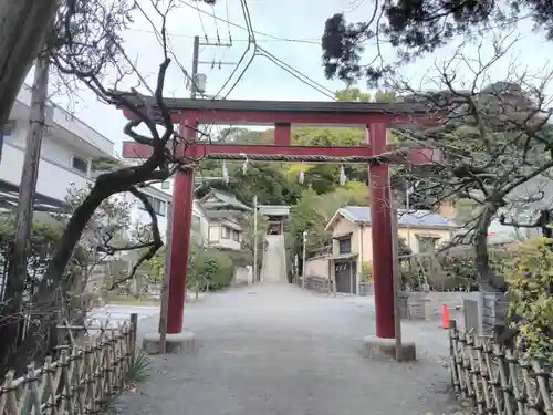 荏柄天神社の鳥居