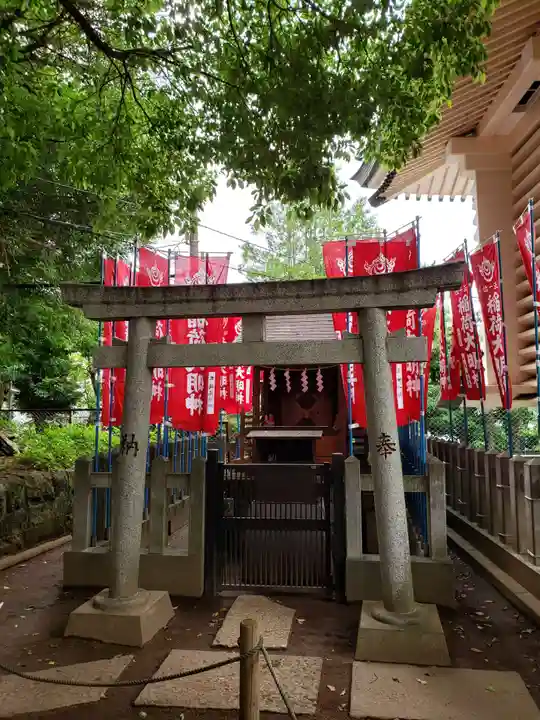 諏訪神社の鳥居