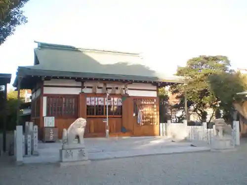 産土神社の本殿