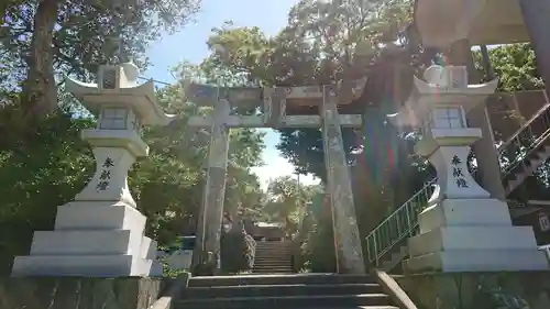 男嶽神社の鳥居