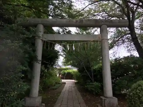 水戸八幡宮の鳥居