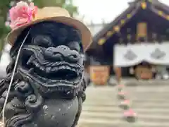 札幌諏訪神社の狛犬