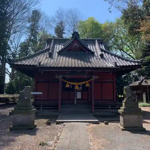 中氷川神社の本殿