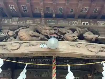 飯泉八幡神社の芸術