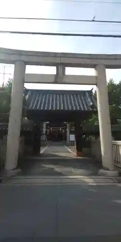 伊勢神社の鳥居